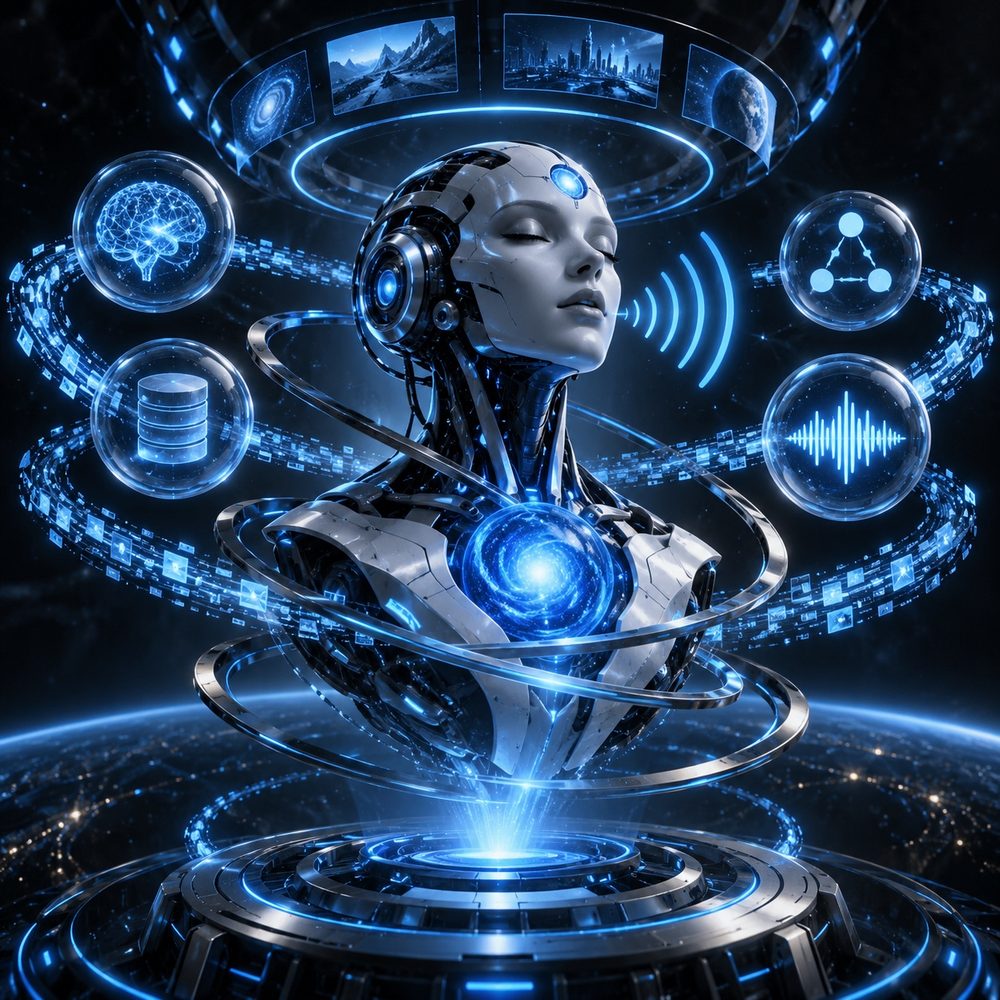 Central voice intelligence connecting business data, knowledge and automated workflows.